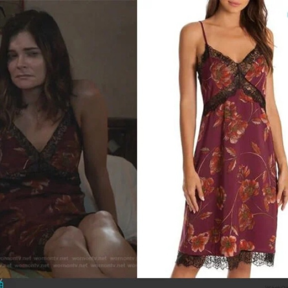 Austin Lace Trim Chemise by Midnight Bakery